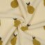 Teddystoff Birnen - cremebeige