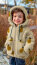 Teddystoff Birnen - cremebeige