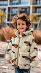 Teddystoff Hunde - beige/BROWN