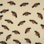 Teddystoff Hunde - beige/BROWN