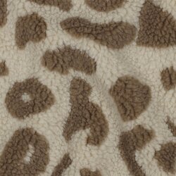 Teddystoff Tiere  - taupe