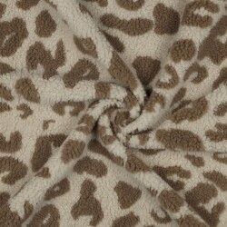 Teddystoff Tiere  - taupe