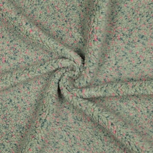 Teddystoff Bunt Meliert - antikmint
