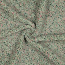 Teddystoff Bunt Meliert - antikmint