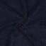 Teddystoff TWEED - dunkelblau