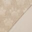 Wellnessfleece Pfotenabdruck - hellbeige