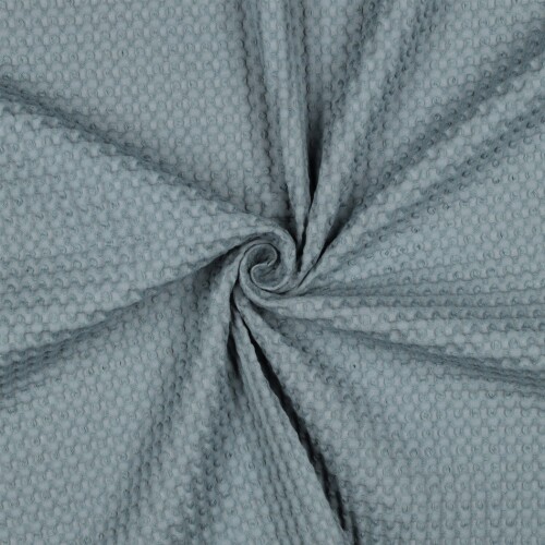 Waffelpiqué XL - soft jeansblau