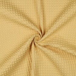 Waffelpiqué BIG - SOFT YELLOW