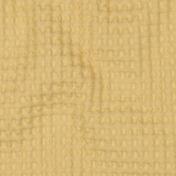 Waffelpiqué BIG - SOFT YELLOW