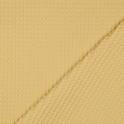 Waffelpiqué XL - softgelb