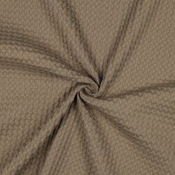 Waffelpiqué BIG - TAUPE