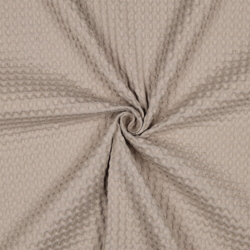Waffelpiqué XL - sand