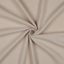Musselin *Vera* 160 cm Uni - SAND