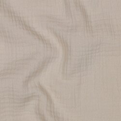 Musselin *Vera* 160 cm Uni - SAND