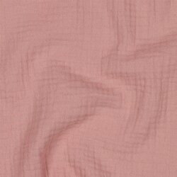 Musselin *Vera* 160 cm Uni - ROSE