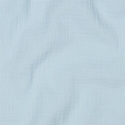 Musselin *Vera* 160 cm Uni - BLUE