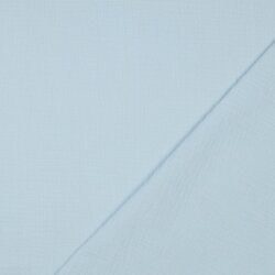 Musselin *Vera* 160 cm Uni - BLUE