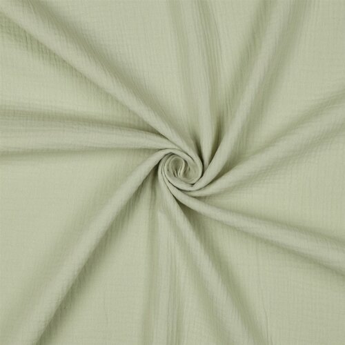 Musselin *Vera* 160 cm Uni - LIME