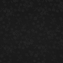 Viskose Jacquard Blumen - schwarz
