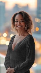 Viskose Jacquard Blumen - schwarz