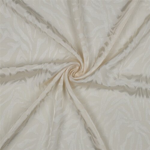 Viskose Jacquard Tiere SKIN - creme
