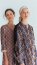 Baumwollsatin GEOMETRIC - DARK GREEN