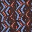 Baumwollsatin GEOMETRIC - TAUPE