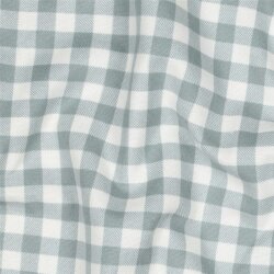 Baumwollflanell Karo - salbei