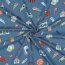 Baumwolljersey Cool & Funky - indigo