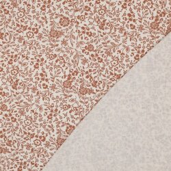 Musselin Mini Blumenranken - creme