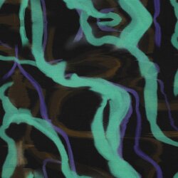 Romanit Jersey "Punta di Roma"" Digital Farbstreifen - schwarz/grün