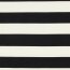 Canvas Blockstreifen - schwarz/creme