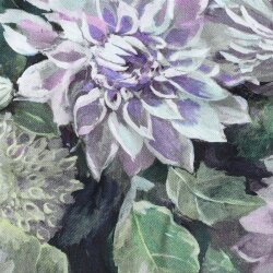 Canvas Digital Dahlien - lila