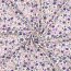 Rippenjersey Digital Blumen - PURPLE