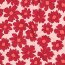 Wintersweat rote Blumen - hellpink