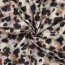 Baumwollsatin Digital Tiere SKIN - BEIGE