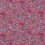 Baumwollpopeline Digital Miniblumen - fuchsia