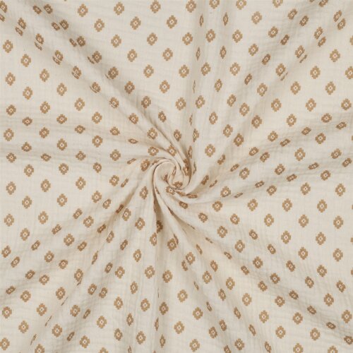 Musselin Bio~Organic BOHEMIAN - NATURAL