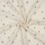 Musselin Bio~Organic Blumen - NATURAL