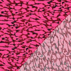 Viskose 100% Tiere SKIN - FUCHSIA