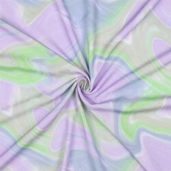 Viskose Stretch Farbverlauf - helllila