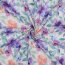 Baumwollvoile Digital Frühlingsblumen - lila