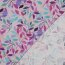 Viskose 100% Digital LEAVES - LAVENDER