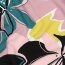 Viskose Lenzing 100% EcoVera™ bunte Blumen - rosa