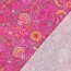 Viskose Lenzing 100% EcoVera™ Digital Zauberblumen - fuchsia