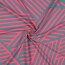 Polyesterjersey GEOMETRIC - dunkelpetrol/FUCHSIA