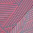 Polyesterjersey GEOMETRIC - dunkelpetrol/FUCHSIA