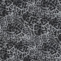 Viskose Lenzing 100% EcoVera™ Digital Leo - schwarz