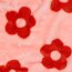 Wellnessfleece Blumen - softpink