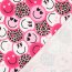 French Terry Digital HAPPY FACES - PINK